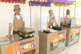 Barraquinhas para festa teen