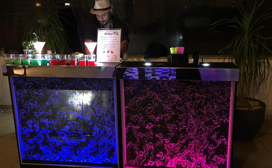 Barman profissional para evento corporativo