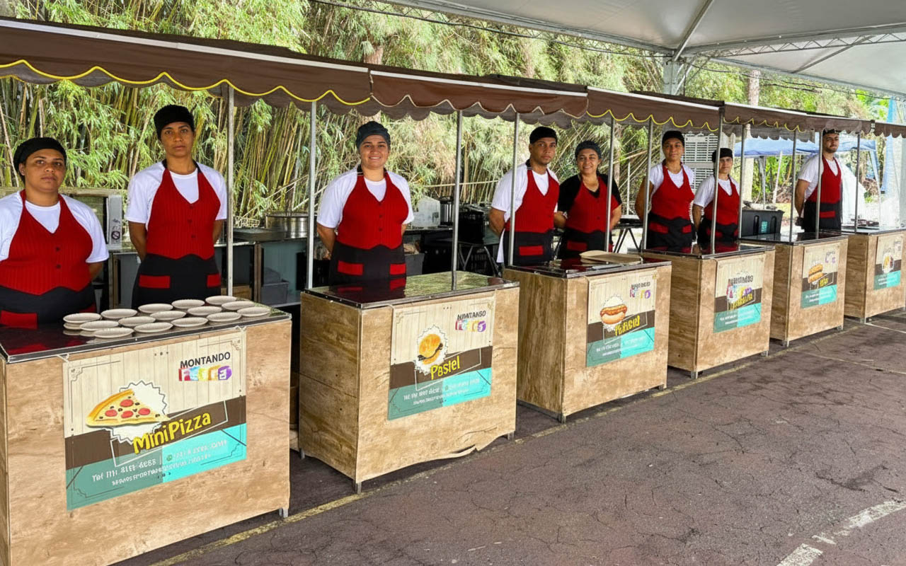 Serviço de Barraquinhas de Lanches para Festas no Tatuapé e SP
