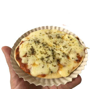 Barraquinha de mini pizza para festa