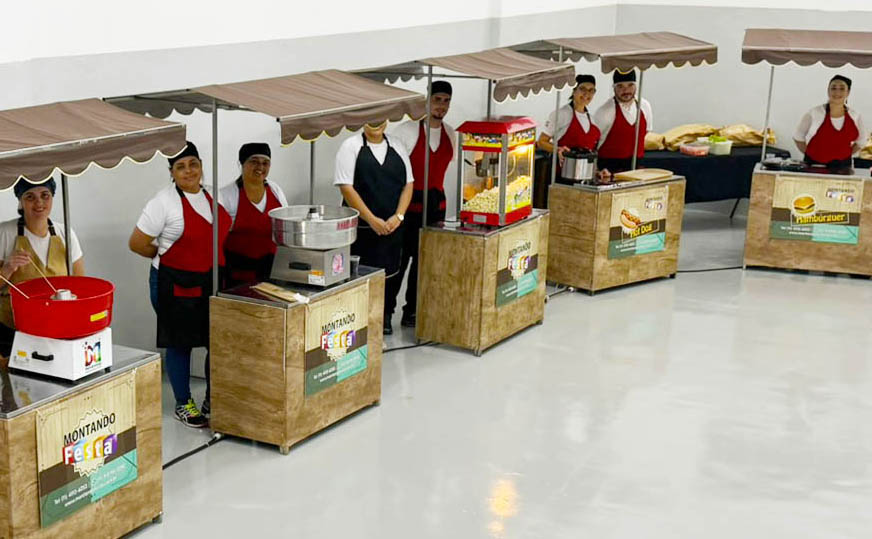 Barraquinhas para eventos corporativos em SP