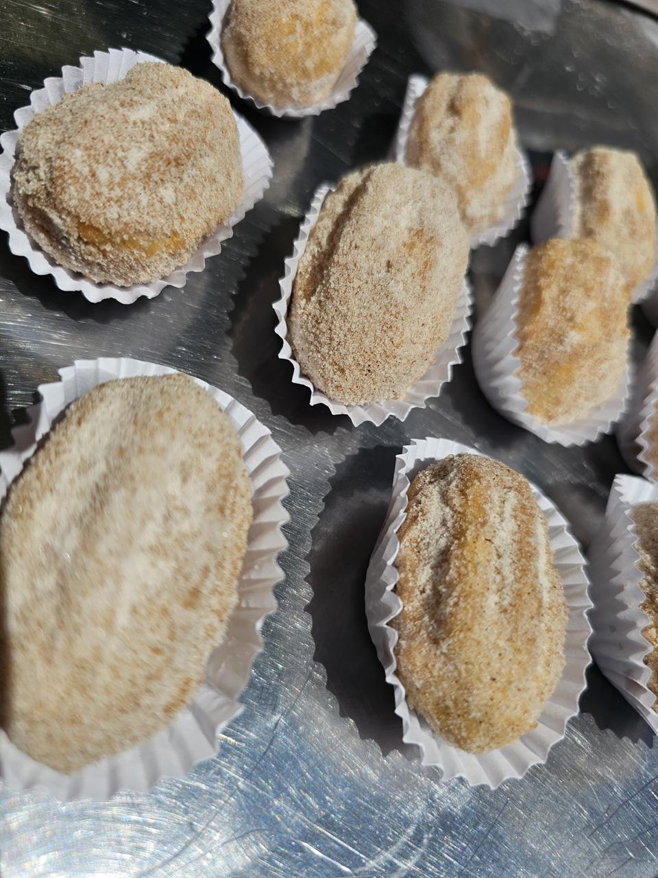 Mini churros para festa junina
