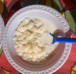 Arroz doce e canjica para festa junina
