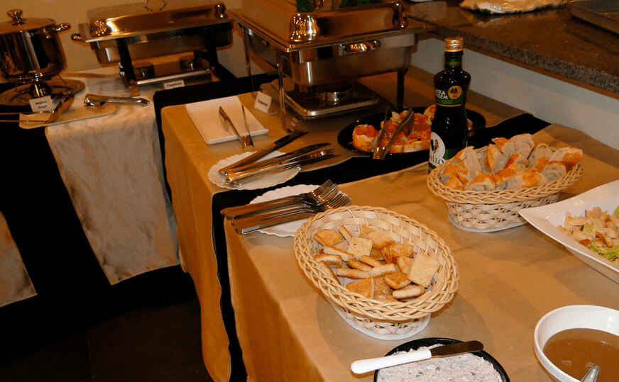 Buffet de massas em domicílio