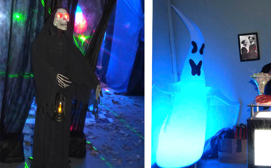 Caveira decoração Halloween SP