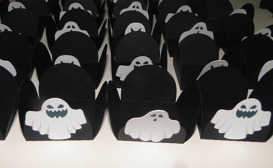 Forminhas doces temáticas Halloween