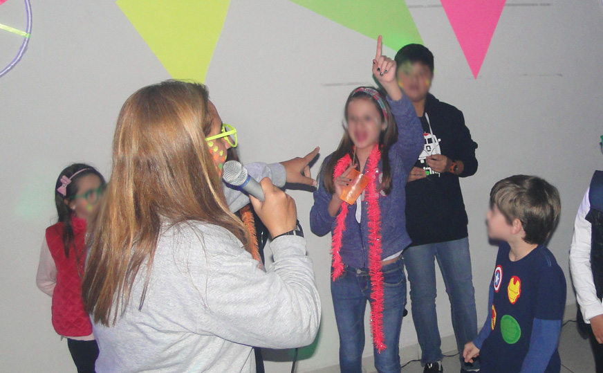Pinturas neon festa teen