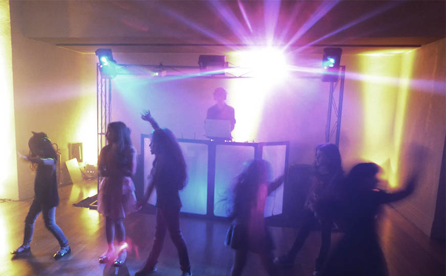 Pista de dança balada teen