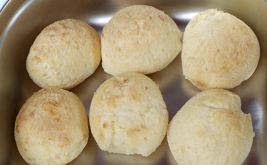 Barraquinha de pão de queijo